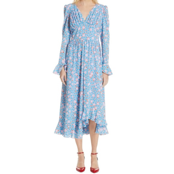Stine Goya Freesia Midi Dress in Stardot, Medium - Picture 2 of 16